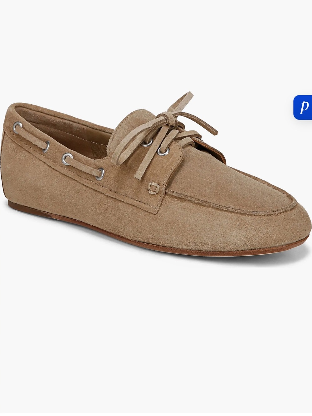 Vince Suede Marin Boat  Loafers